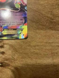 Pokemon TCG Gengar EX Jumbo Cards 034/119 Holo Promo Basic Psychic 170HP - Image 3