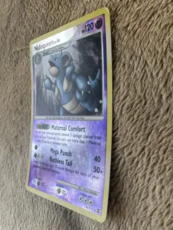 2009 Pokemon TCG Rising Rivals Nidoqueen Reverse Holo 30/111 LP/MP Lv.54 HP120 - Image 2