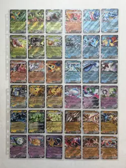 x90 Pokemon Card Lot Binder Collection EX V Ultra Double Rare SWSH SV PTCG NM - Image 4