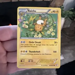 Pokemon TCG Generations Radiant - Raichu RC9/RC32 - Uncommon English NM f - Image 1
