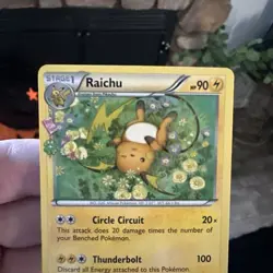 Pokemon TCG Generations Radiant - Raichu RC9/RC32 - Uncommon English NM f - Image 3