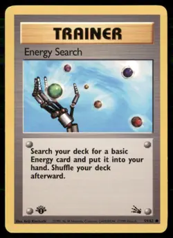 1999 1st Edition Fossil Energy Search Common #59 - Image 1