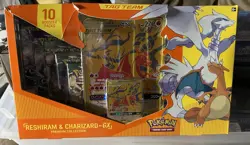 Pokemon TCG: Reshiram Charizard GX Premium Collection Tag Team Box - Sealed - Image 1