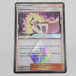 Pokemon TCG: Lusamine Prism Star - 182/214 - S&M Lost Thunder LP+ - Image 1