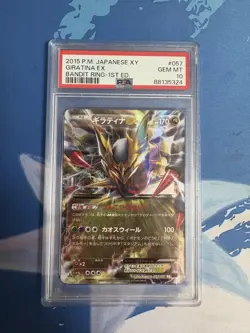 PSA 10 - Giratina EX 057/081 XY7 Bandit Ring 1st Ed - Pokemon - Image 1