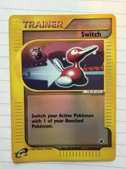 Pokemon TCG Switch Expedition Base Set 157/165 Reverse Holo NM - Image 1
