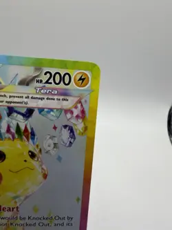 Pokemon TCG Pikachu ex 238/191 Surging Sparks Special Illustration Rare - Image 3