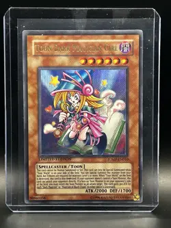 Yu-Gi-Oh Toon Dark Magician Girl JUMP-EN010 Ultra Rare Limited Edition NM - Image 1