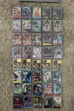 One Piece TCG OP09 Lot of 40 Japanese - Image 1