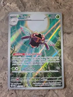 Ninjask 137/132 Illustration Rare! Mega Evolution NM English Pokemon Card - Image 1