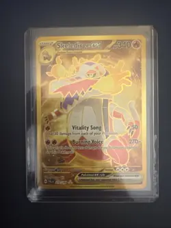 Pokemon Skeledirge EX TCG Holo Hyper Rare Card Paldea Evolved 272/193 - Image 1