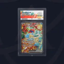 ACE GRADING 10 Keldeo EX 167/086 White Flare SIR Pokemon Card - PERFECT Gem Mint - Image 1