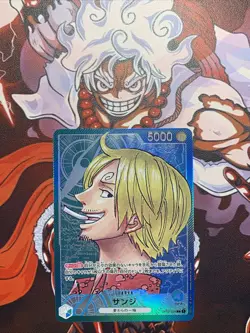 IN STOCK One Piece Sanji OP02-026 Paramount War Alt Art Near Mint Card - Image 1