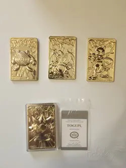Pokemon 23K Gold-Plated Cards Lot Of 4 - Image 1
