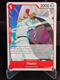 One Piece Card Game - Thatch - ST15-004 C - NM - Image 1