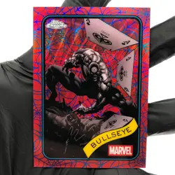 Marvel Card Bullseye 30 Red Web /62 Topps Chrome 2025 [NM] - Image 2