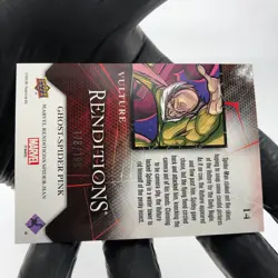 Marvel Card Vulture Spider-Man 14 Pink /199 Fleer Upper Deck Renditions [NM] - Image 4