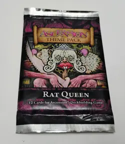 Ascension Deckbuilding Game Theme Pack Rat Queen 12 Cards Stone Blade [2014] NEW - Image 1