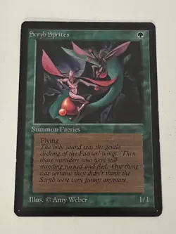 Magic the Gathering MTG Beta Scryb Sprites LP- (Beta Bob) - Image 1