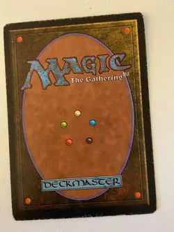 Magic the Gathering MTG Arabian Nights Wyluli Wolf Dark MP (Beta Bob) - Image 2