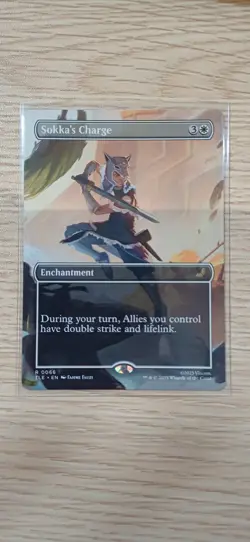 Sokka's Charge | Borderless | MTG | TLA | Near Mint | English EN - Image 1