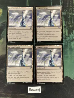 4x MTG Darksteel Citadel - Commander 2014 (C14) (Playset) - Image 1