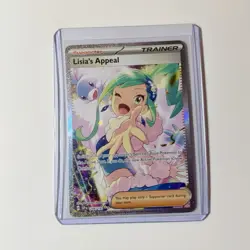 Lisias Appeal Sir Surging Sparks Holo Pokemon Card 246/191 NEAR MINT - Image 1