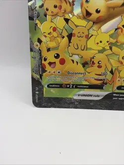 Pokemon Pikachu V-Union SWSH141 Black Star Promo - Oversized Jumbo - NM/M - Image 4