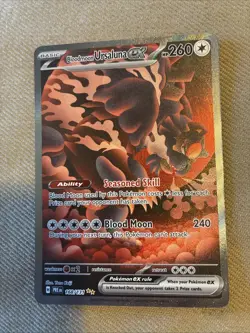 Pokemon TCG - Bloodmoon Ursaluna ex 168/131 - Prismatic Evolutions - NM/M - Image 1