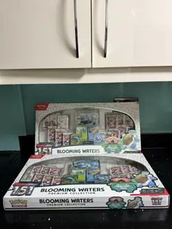 Pokemon 151 Blooming Waters Premium Collection, SEALED NEW TCG Scarlet & Violet - Image 1