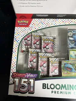 Pokemon 151 Blooming Waters Premium Collection, SEALED NEW TCG Scarlet & Violet - Image 2
