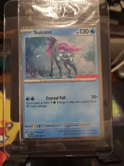 Suicune - 026/094 - Phantasmal Flames Sealed GAMESTOP Promo - Pokemon - Image 1