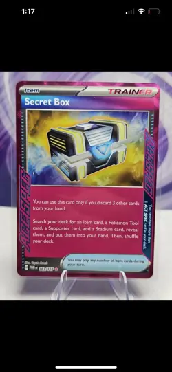 Pokemon TCG, Secret Box ACE SPEC Trainer-Item Sv06 Twilight Masquerade 163/167 - Image 1