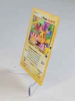 Pokemon Celebrations Birthday Pikachu Holo Rare #24 - NM/M Condition Holo - Image 3