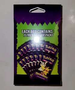 💥NEW! Pokemon Trick Or Trade Hanger Box ×12⚡15 Packs Per Box⚡180 Packs Total - Image 3