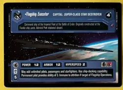 SWCCG - Flagship Executor (Star Wars Customizable Cards Game) - Image 1