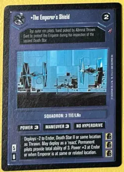 SWCCG - The Emperor´s Shield (Star Wars Customizable Cards Game) - Image 1
