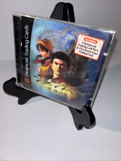 SHENMUE CD SEGA DREAMCAST TRADING CARDS LIMITED TO 500 RUN GAMES PACK TS INSERT! - Image 1