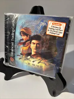 SHENMUE CD SEGA DREAMCAST TRADING CARDS LIMITED TO 500 RUN GAMES PACK TS INSERT! - Image 2