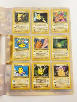 Pokemon Pikachu World Collection 2000 Original Folder with 9 Card Promo Set - Image 1