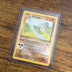 Pokemon Marowak TCG Jungle Card 39/64 Regular Uncommon 1st Edition LM/NM - Image 4