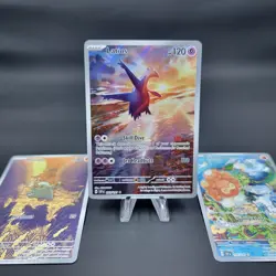 Pokemon - Surging Sparks 3 Card Lot - Latios 203/191 Phanpy 205/191 Castform 195 - Image 2