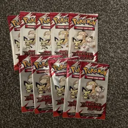 Pokemon Destined Rivals Fun Packs bundle of ten packs (Sealed Pack with 3 Cards) - Image 1