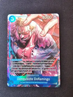 OP07-048 Donquixote Doflamingo FOIL Promo - One Piece Card Game - Seven Warlords - Image 1