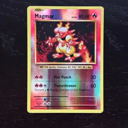 Magmar 20/108 Pokemon Evolutions XY Reverse Holo Uncommon Card MP - Image 1