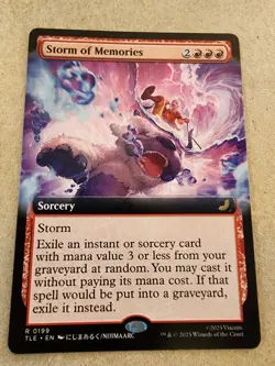 Storm of Memories - #199 Extended Art Regular Avatar: The Last Airbender - Mtg - Image 1