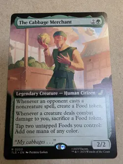 The Cabbage Merchant - Extended Art Regular #203 - Avatar: Eternal - Mtg - Image 1