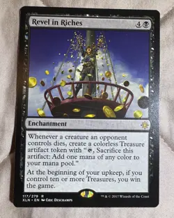MTG Revel in Riches R Ixalan 117 NM - Image 1