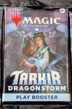 Magic: The Gathering - Tarkir: Dragonstorm Play Booster Pack - MTG Lot Of 5 - Image 2