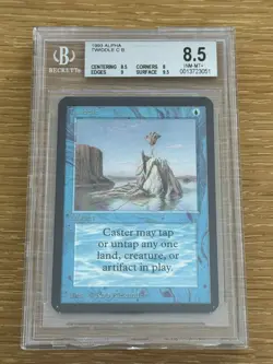 MTG Alpha Twiddle BGS 8.5 NM/Mint+ - Image 1